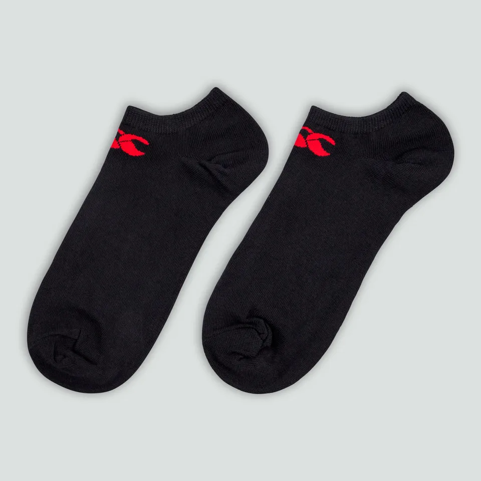 canterbury-trainer-liners-3-pack-unisex-nero-rosso image 1