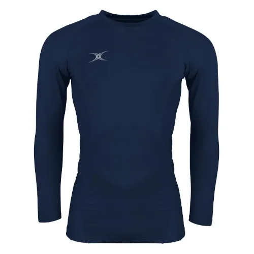 gilbert-rugby-medway-rfc-atomic-ii-baselayer-top-junior-blu-navy image 1