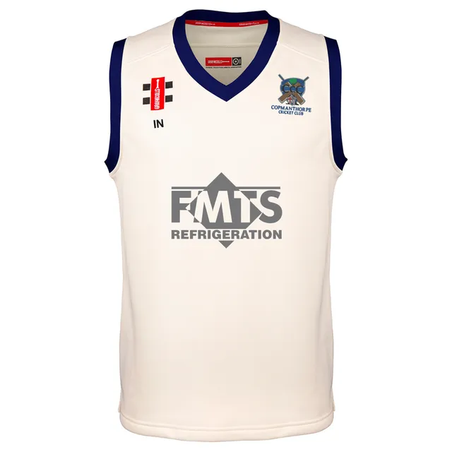 gray-nicolls-copmanthorpe-cc-junior-pro-performance-slipover-avorio-navy image 1