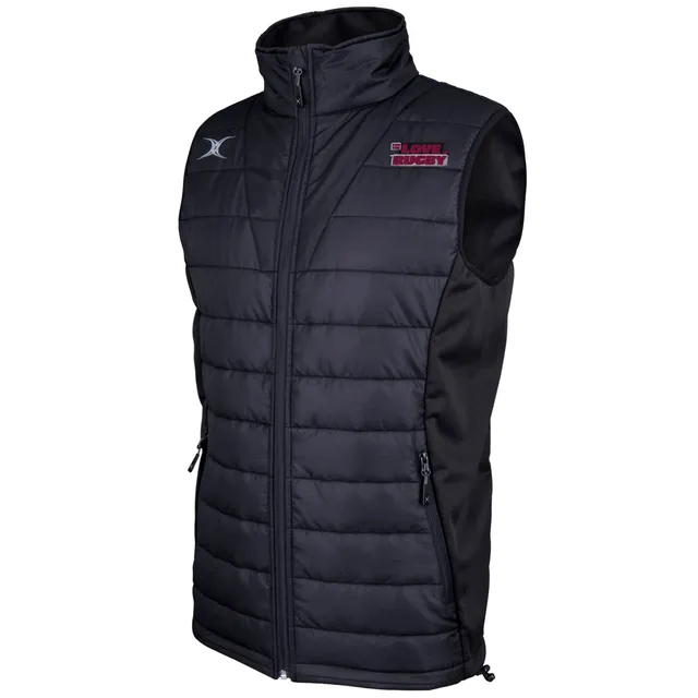 gilbert-rugby-for-the-love-of-rugby-pro-gilet-body-warmer-uomo-nero image 1