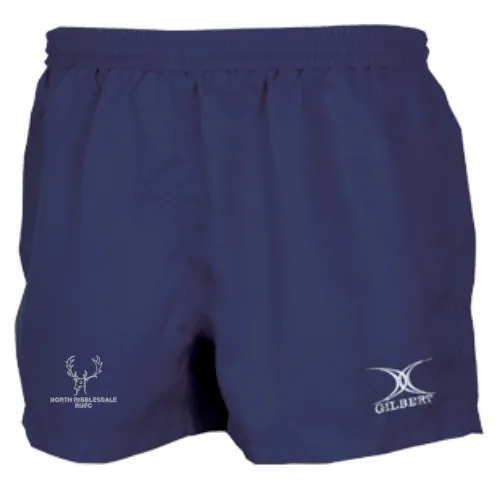 gilbert-rugby-north-ribblesdale-rfc-saracen-v3-pantaloncino-gara-senior-blu-navy image 1