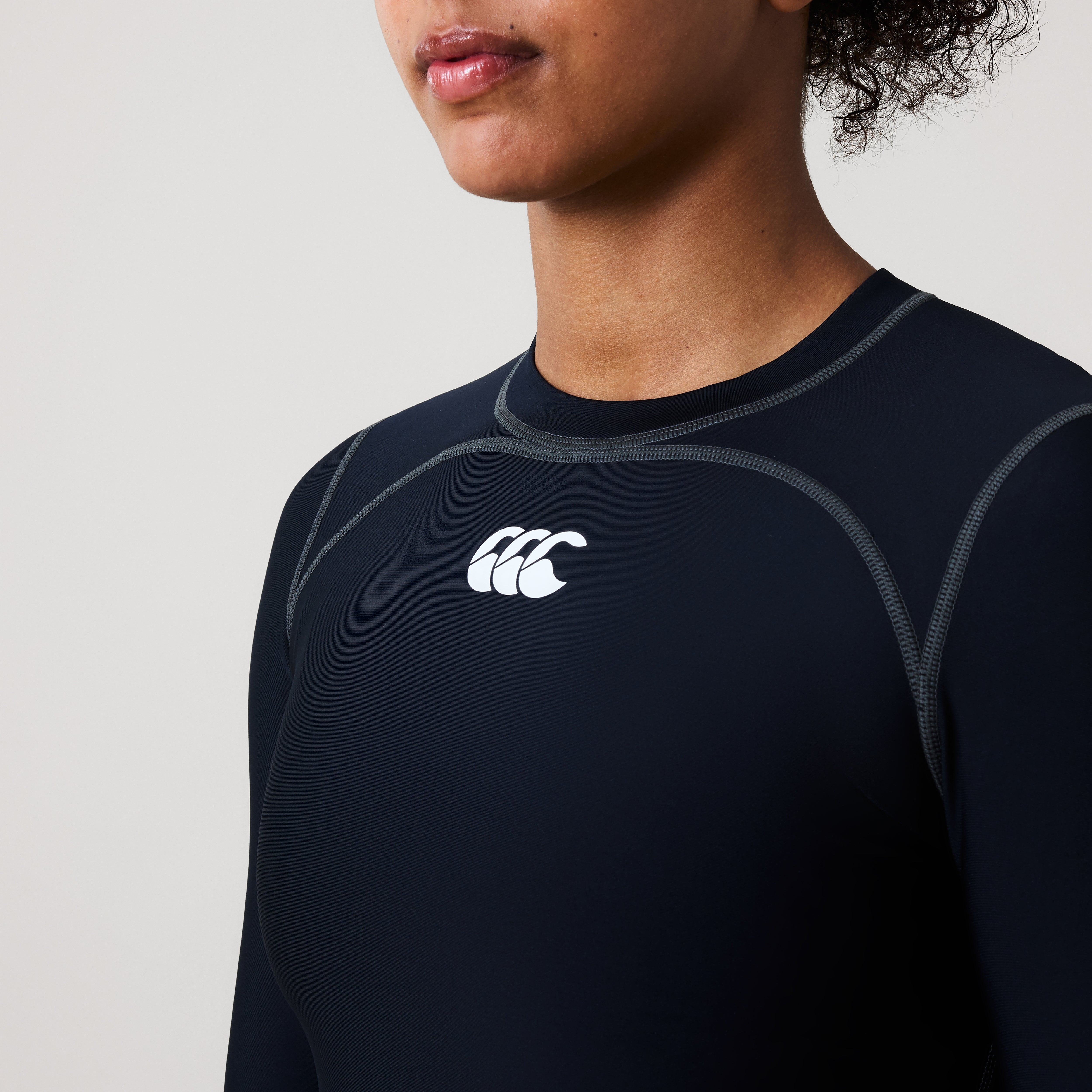 canterbury-baselayer-top-donna-manica-lunga-nero image 7