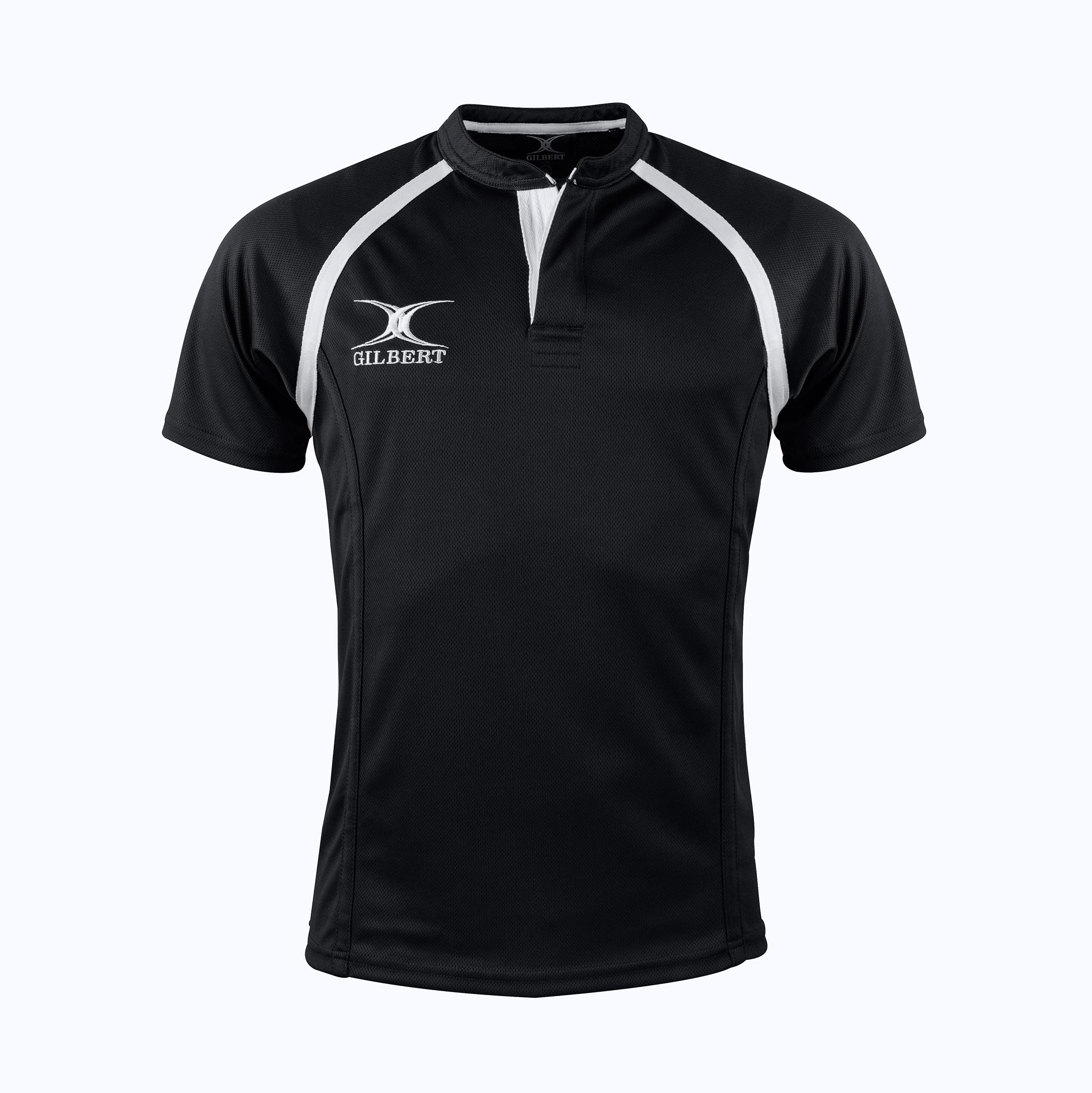 gilbert-rugby-xact-maglia-match-senior-nero-blu-navy-scuro image 7