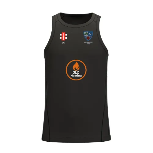 gray-nicolls-ainsdale-cc-senior-atom-vest-nero-gilet-training-cricket-adulto image 1