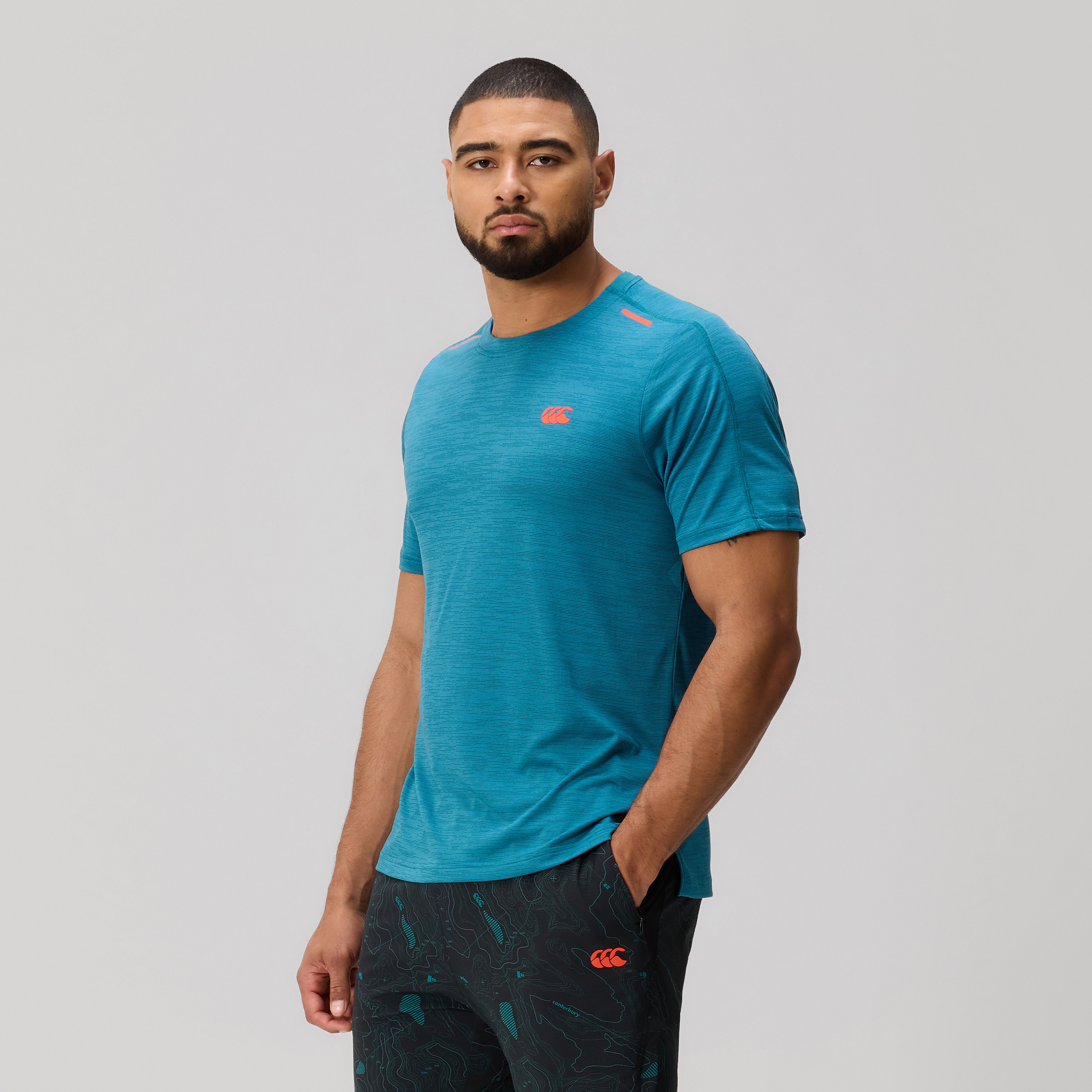 canterbury-tempo-t-shirt-training-uomo-blu-relaxed-fit image 4