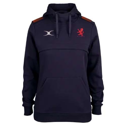 gilbert-rugby-photon-felpa-con-cappuccio-donna-london-scottish-f-c-blu-navy image 1