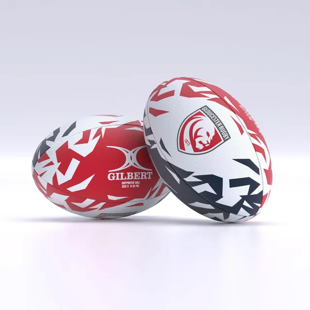 gilbert-rugby-gloucester-supporter-pallone-rugby-misura-4-5 image 1