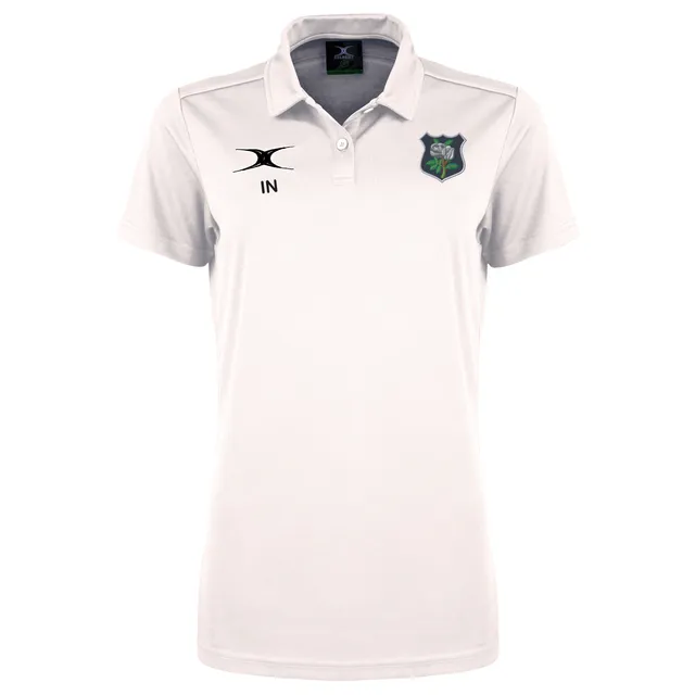 gilbert-rugby-yorkshire-rfu-photon-ii-polo-uomo-manica-corta-bianca-senior image 1