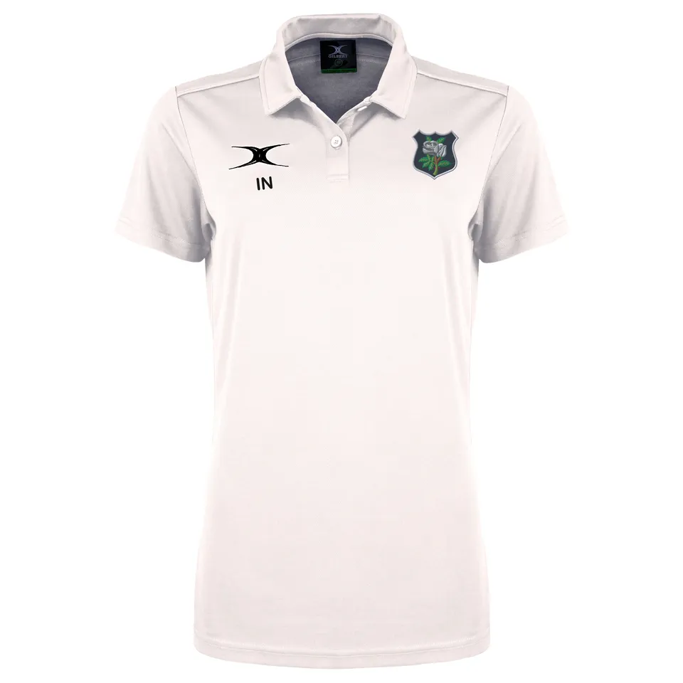 gilbert-rugby-yorkshire-rfu-photon-ii-polo-uomo-manica-corta-bianca-senior image 1
