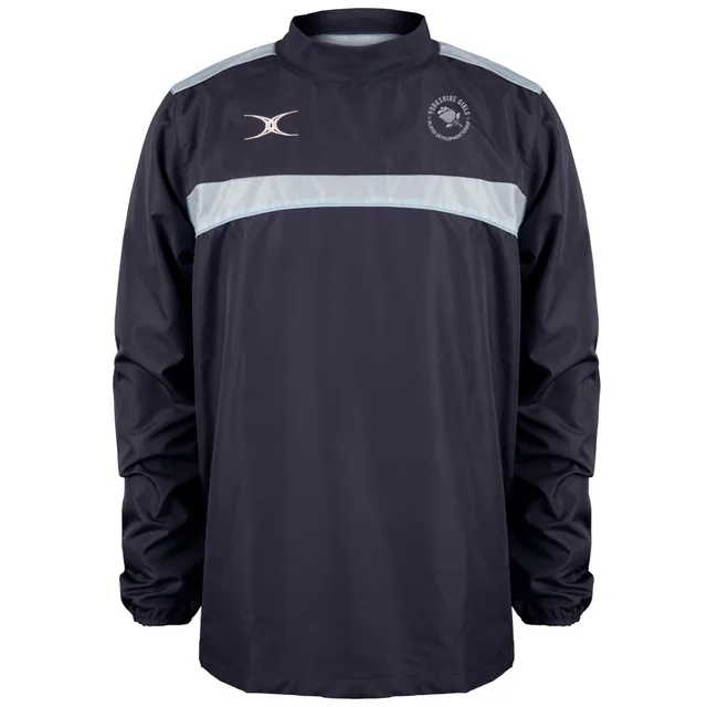 gilbert-rugby-photon-giacca-warm-up-yorkshire-pdg-adulto-blu-navy-azzurro image 1