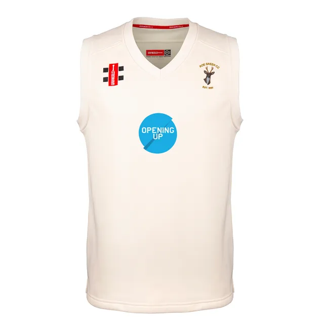 gray-nicolls-roe-green-cc-senior-pro-performance-gilet-match-avorio image 1