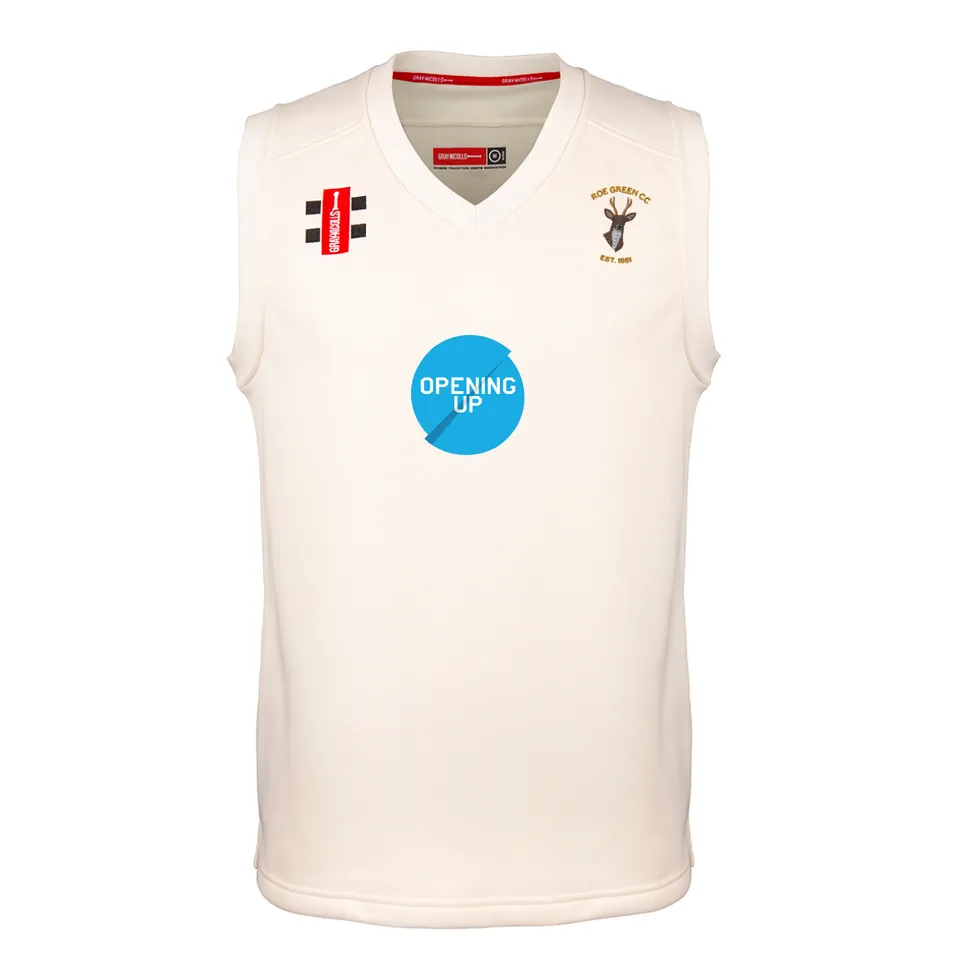 gray-nicolls-roe-green-cc-senior-pro-performance-gilet-match-avorio image 1
