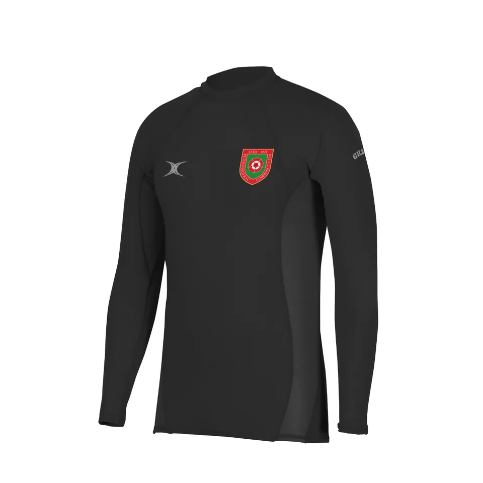 gilbert-rugby-petersfield-rfc-senior-atomic-ii-maglia-termica-baselayer-nera image 1