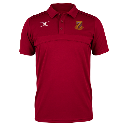 gilbert-rugby-heath-rufc-polo-photon-bambino-bordeaux image 1