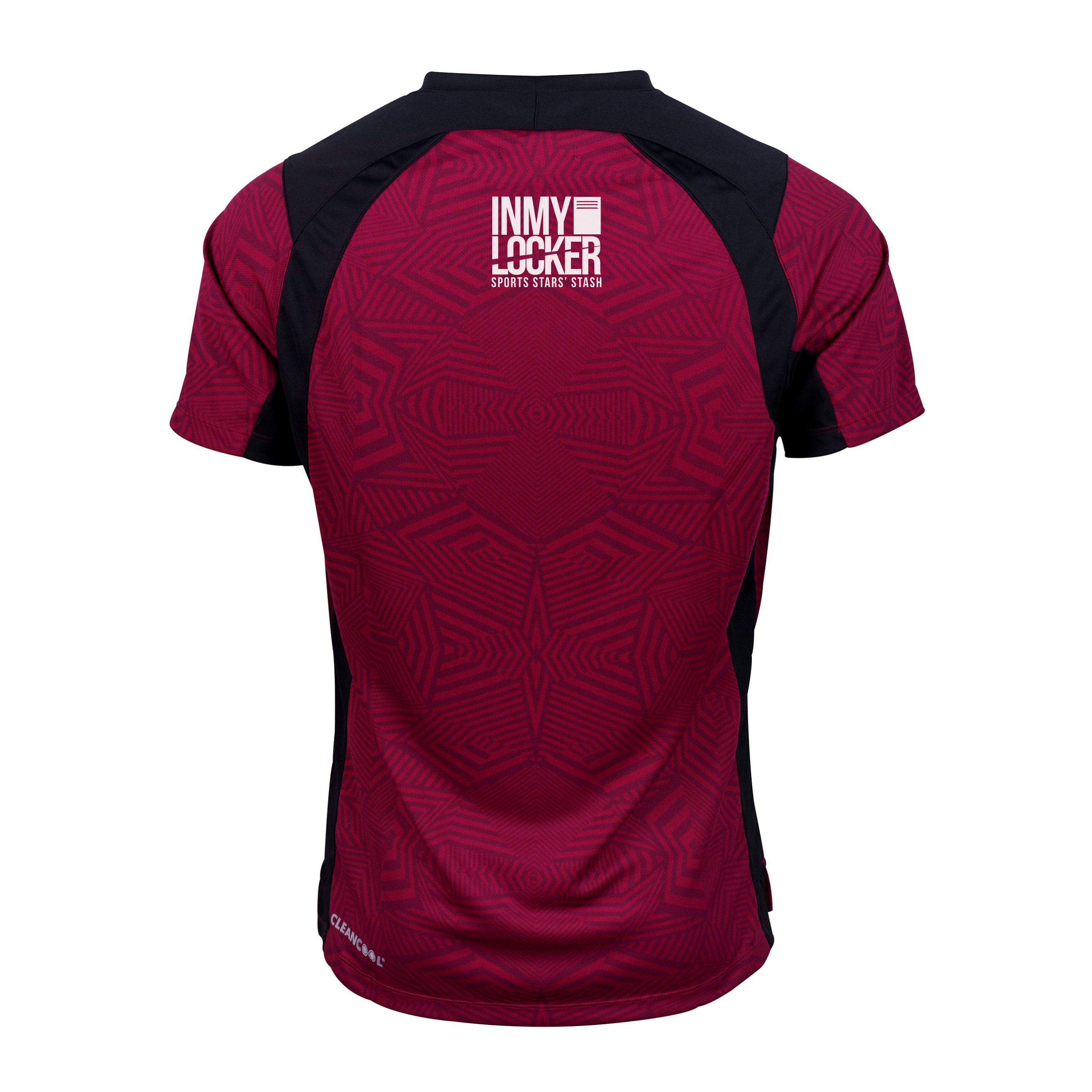 gray-nicolls-whitchurch-cc-pro-t20-maglia-manica-corta-junior-bordeaux-nero image 2