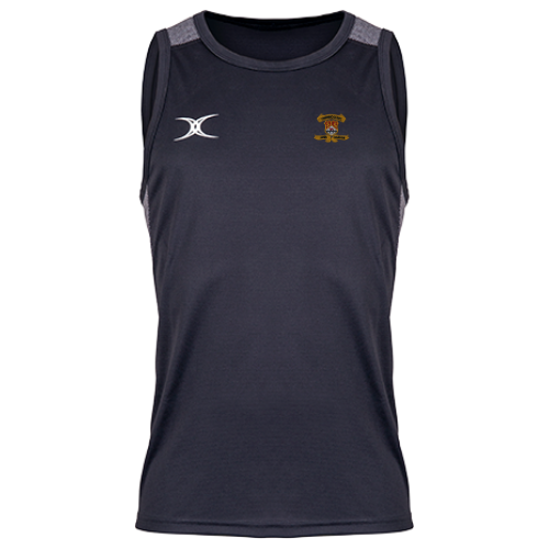 gilbert-rugby-cowbridge-rc-adulto-pro-canotta-nero-senior image 1