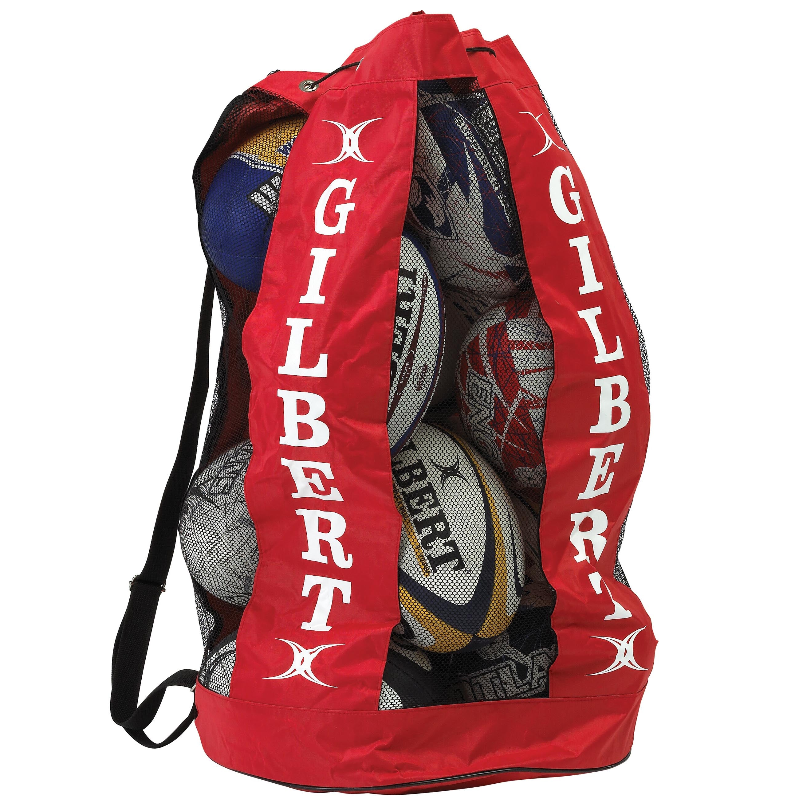 gilbert-rugby-breathable-borsa-porta-palloni-nera-fino-a-12-palloni-misura-5 image 3