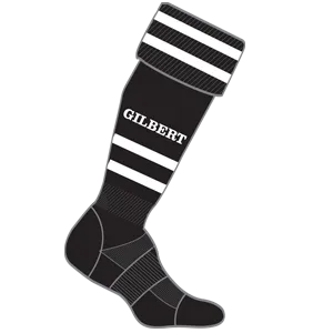 gilbert-rugby-berkshire-referees-pro-calze-training-adulto-nere image 1
