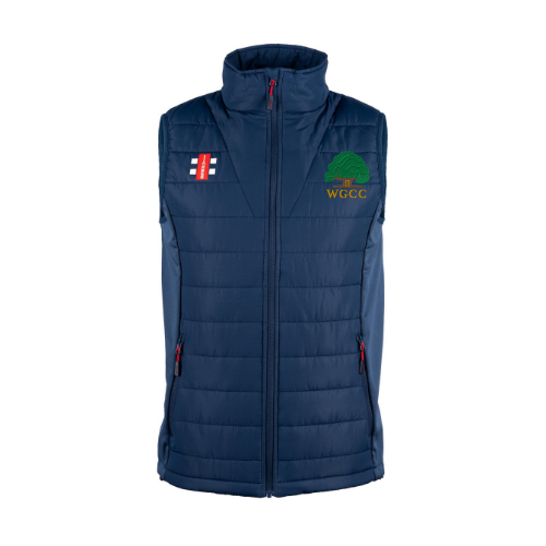 gray-nicolls-pro-performance-bodywarmer-senior-dark-navy-wisborough-green-cc image 1