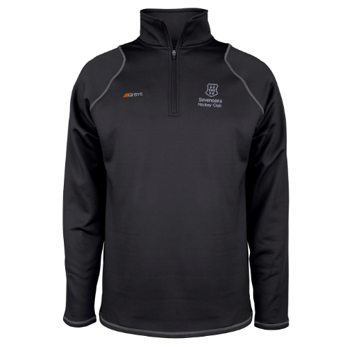 grays-quest-ii-1-4-zip-fleece-senior-sevenoaks-hockey-club-nero-adulto image 1