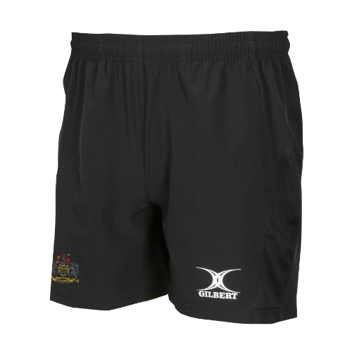 gilbert-rugby-newcastle-staffs-rufc-pantaloncini-leisure-da-adulto-nero image 1