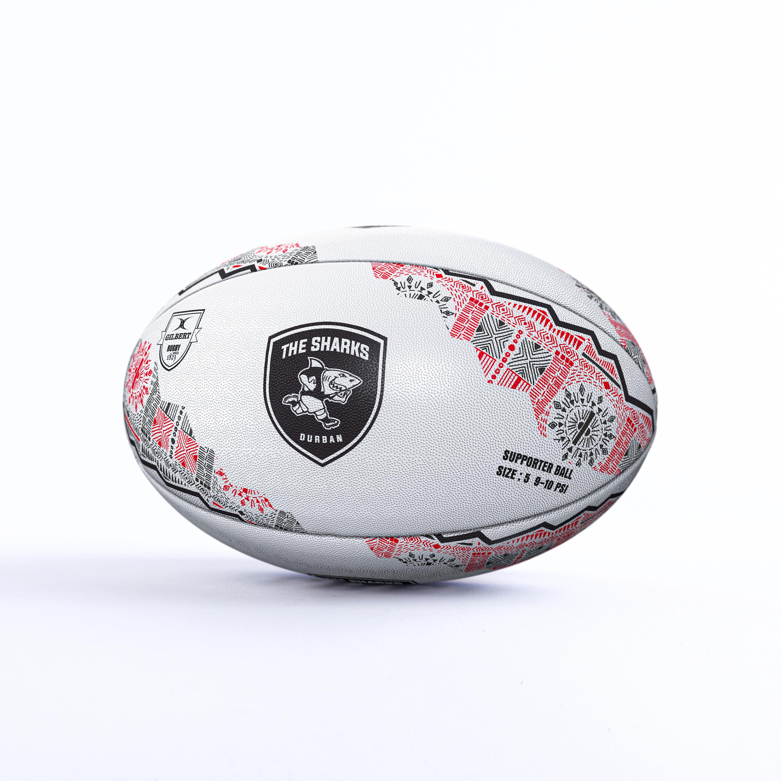 gilbert-rugby-sharks-supporter-pallone-rugby-n-5-e-n-4 image 2