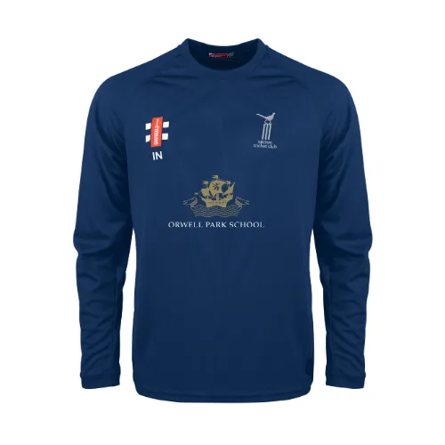 gray-nicolls-nacton-cc-matrix-v2-maglia-manica-lunga-adulto-navy image 1