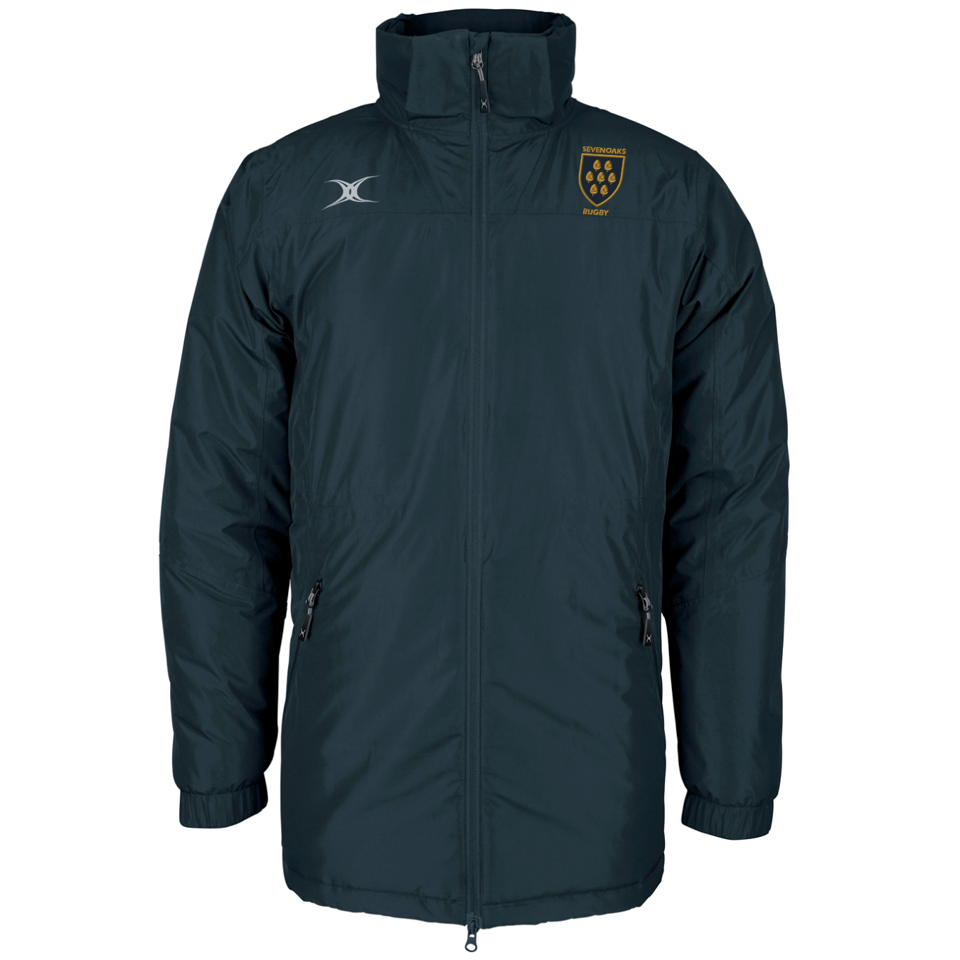 gilbert-rugby-sevenoaks-rfc-senior-pro-giacca-all-weather-blu-navy-scuro image 1