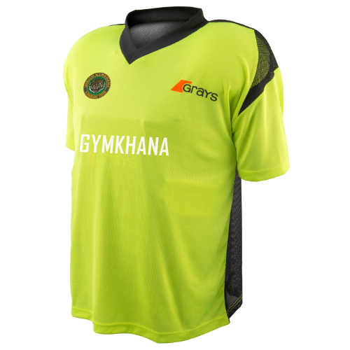 grays-indian-gymkhana-nitro-smock-manica-corta-adult-black-fluo-yellow-maglia-ga image 1