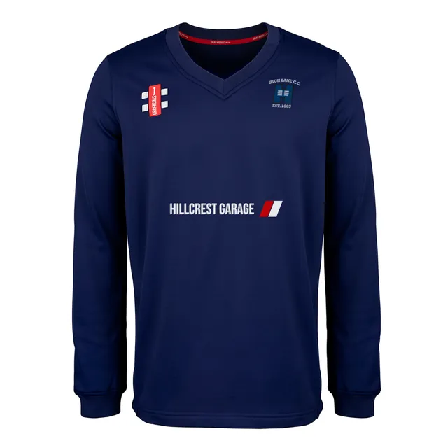 gray-nicolls-high-lane-c-c-senior-pro-performance-maglione-match-blu-navy image 1