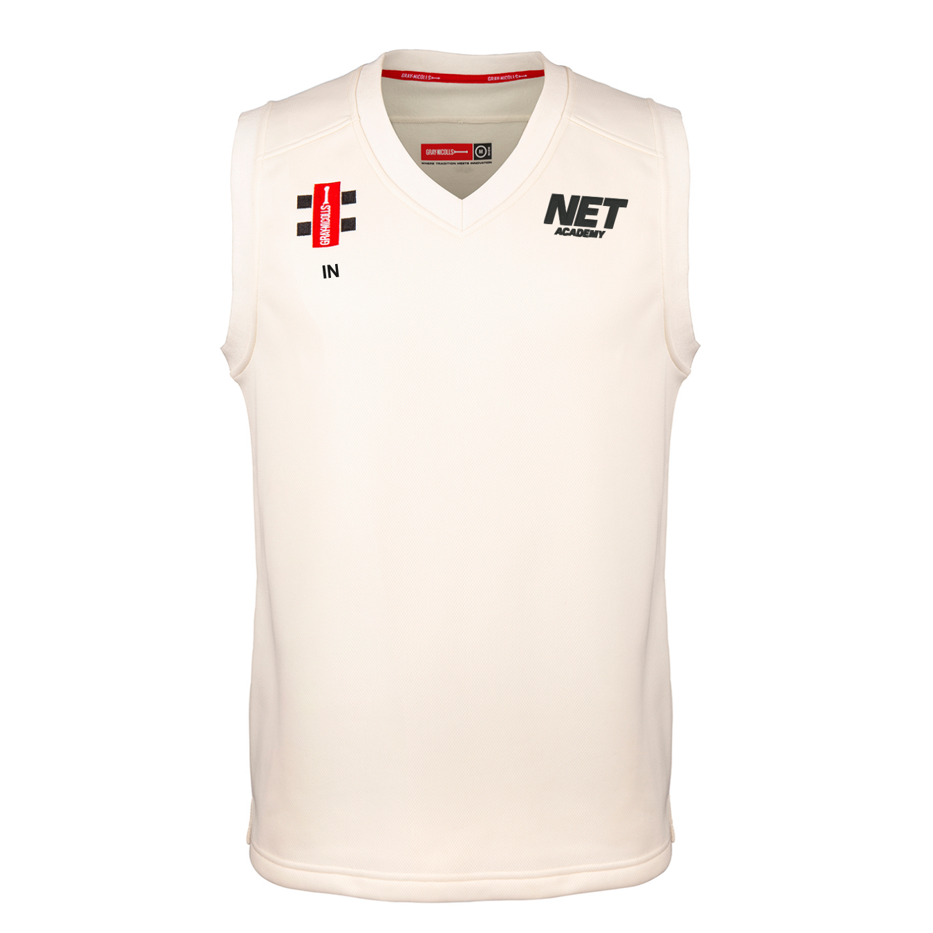 gray-nicolls-net-academy-junior-slipover-pro-performance-match-avorio image 1