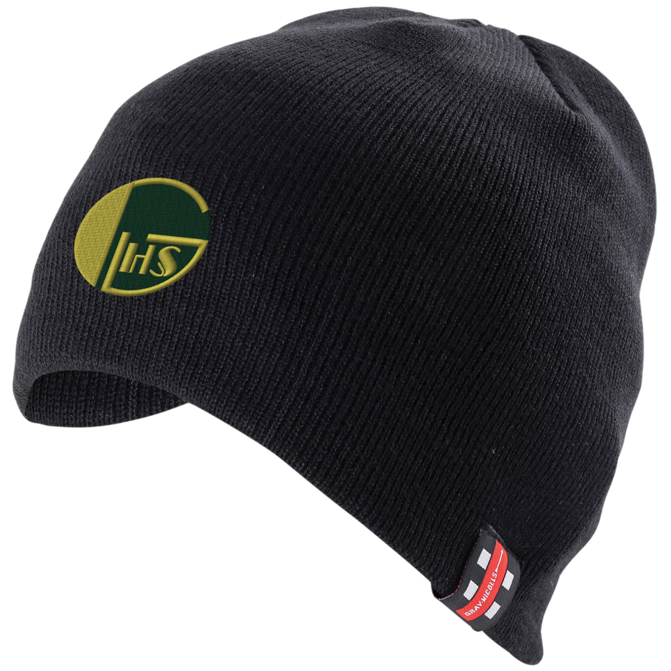 gray-nicolls-golden-hill-cc-adulto-berretto-beanie-nero image 1