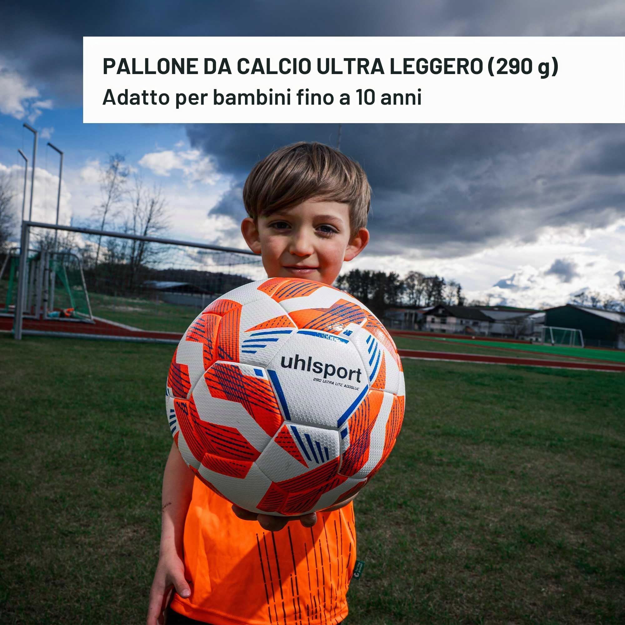 uhlsport-290-ultra-lite-addglue-junior-pallone-da-calcio-bambini image 3