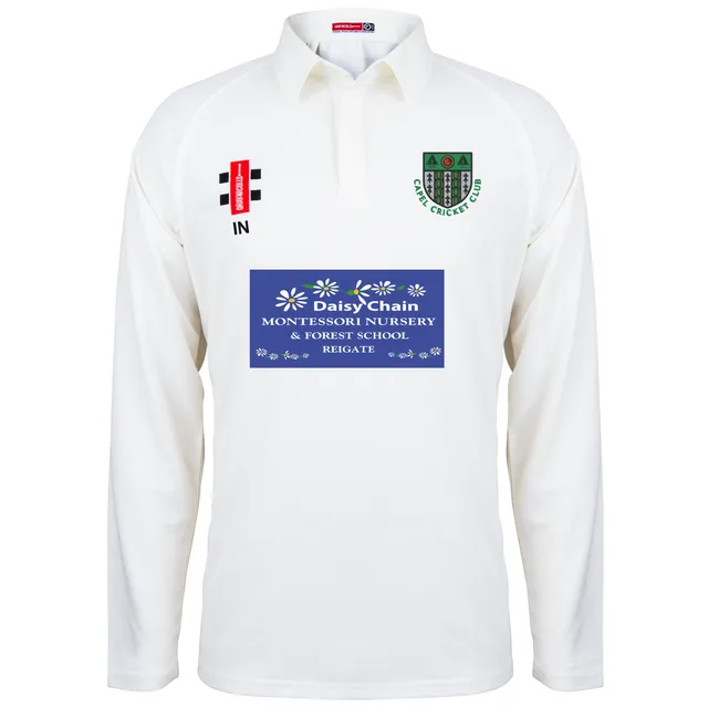 gray-nicolls-matrix-v2-maglia-cricket-manica-lunga-avorio-capel-cc-surrey-senior image 1