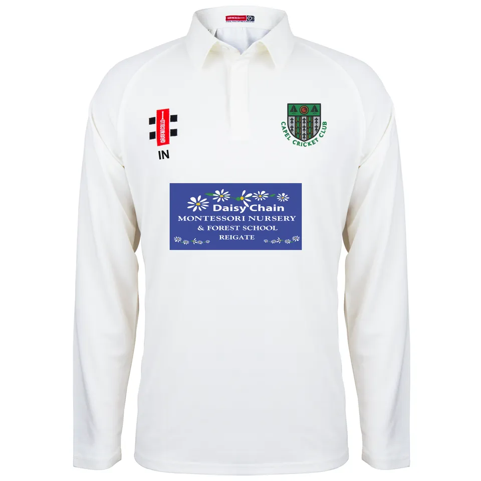 gray-nicolls-matrix-v2-maglia-cricket-manica-lunga-avorio-capel-cc-surrey-senior image 1
