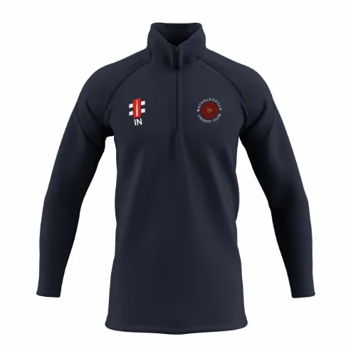 gray-nicolls-waterlooville-senior-gts-pile-1-4-zip-blu-navy-adulto image 1