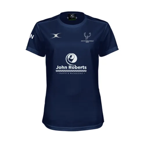 gilbert-rugby-north-ribblesdale-photon-ii-t-shirt-donna-manica-corta-blu-navy-sc image 1