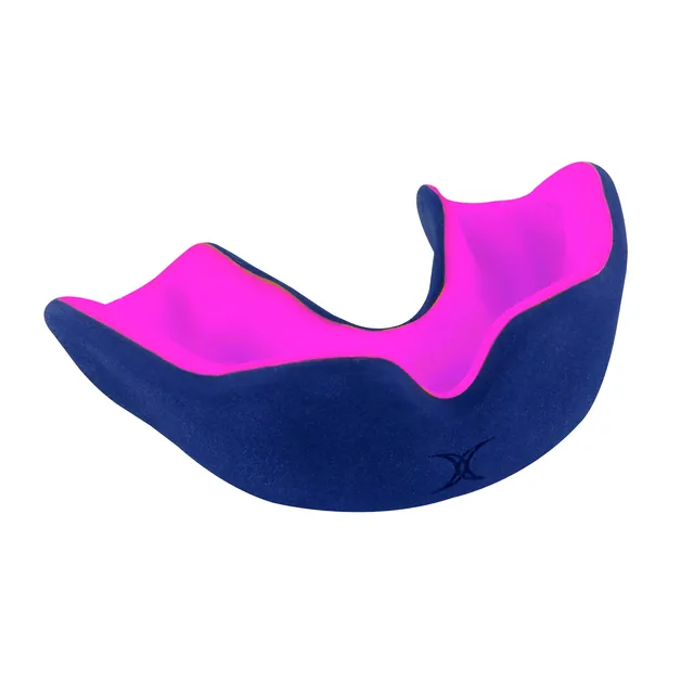 gilbert-rugby-xbrace-paradenti-dual-density-per-apparecchio-nero-blu image 1