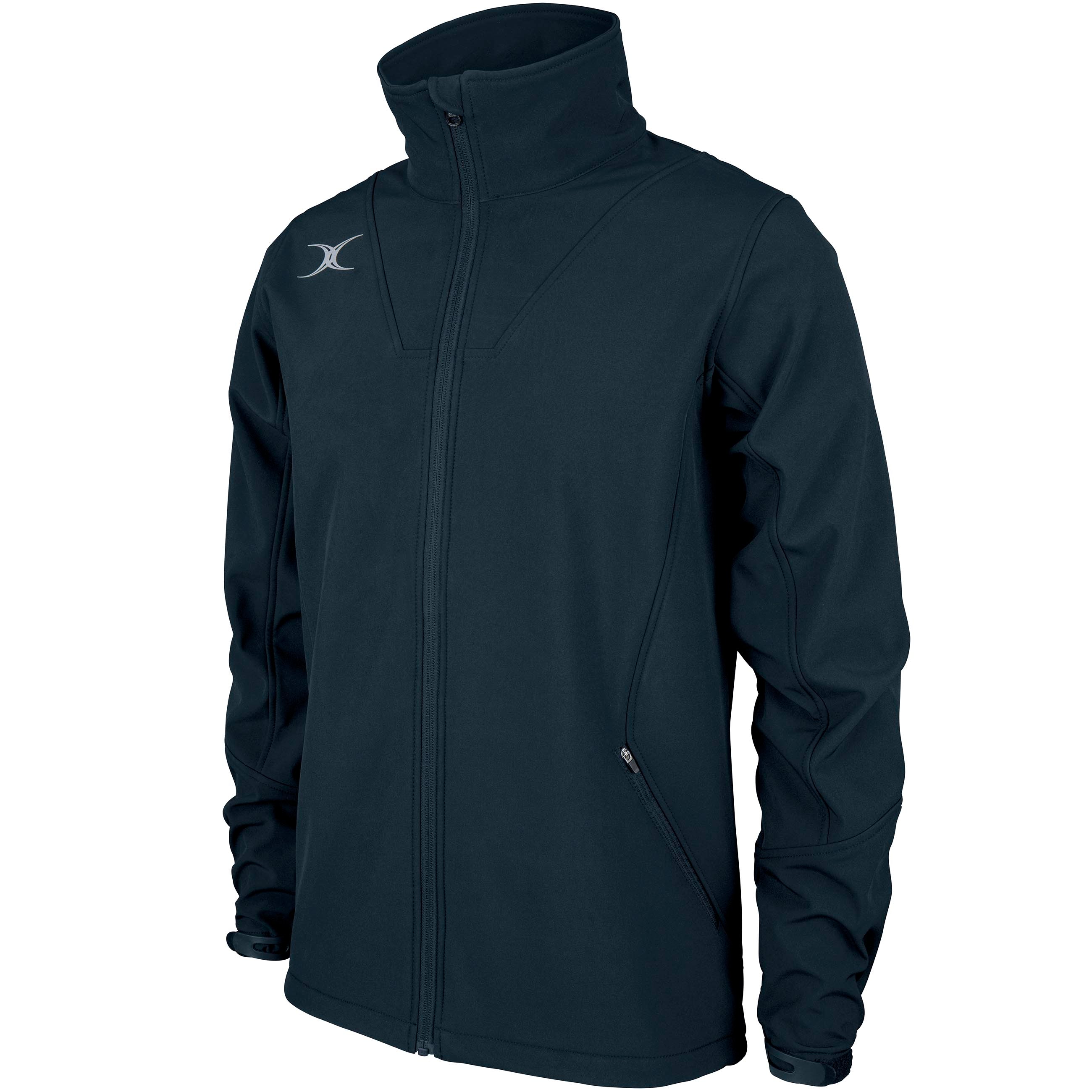 gilbert-rugby-pro-giacca-full-zip-softshell-nero image 5