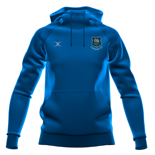 gilbert-rugby-yorkshire-rfu-supporters-gts-felpa-con-cappuccio-donna-royal image 1