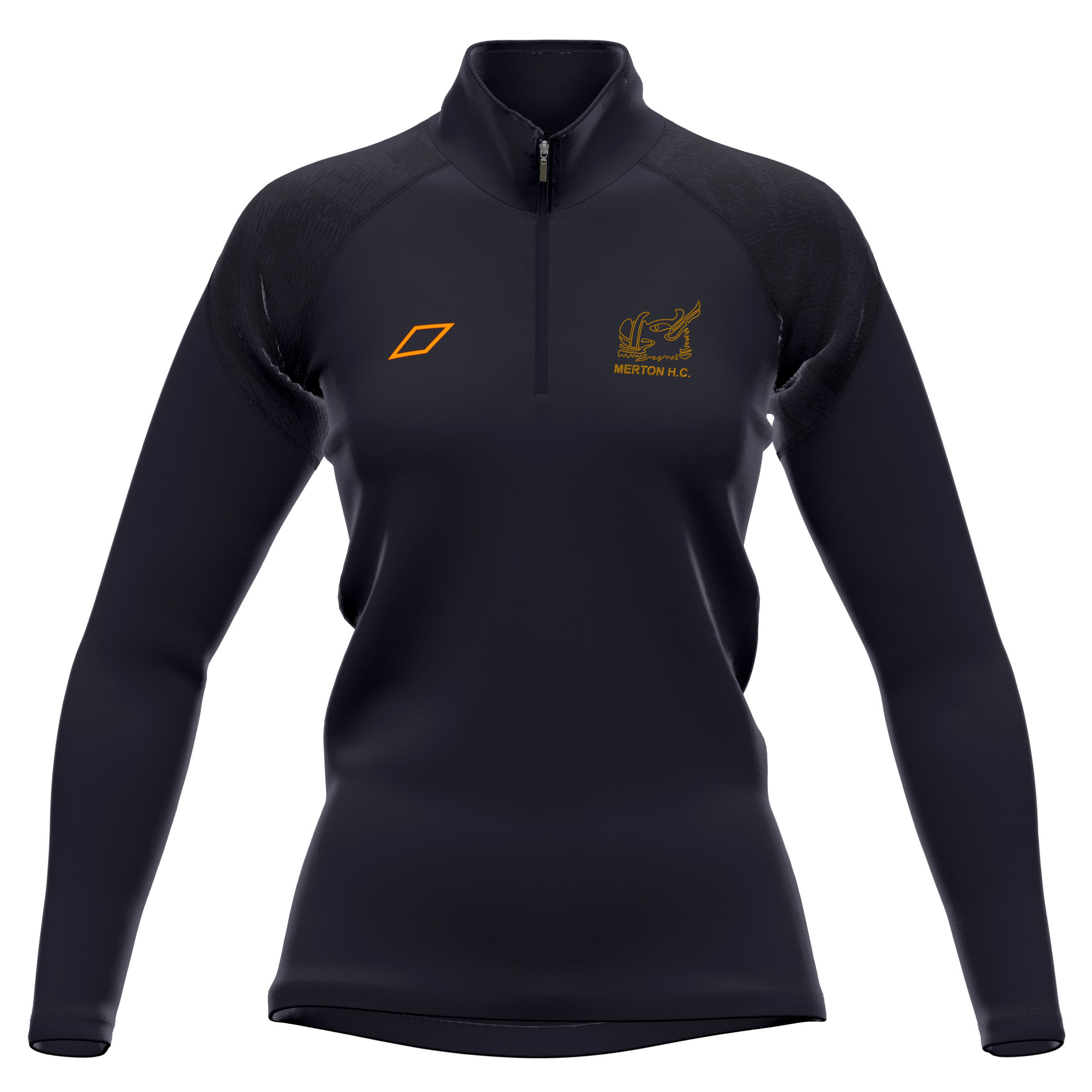 grays-merton-hc-gts-pile-1-4-zip-donna-nero image 1