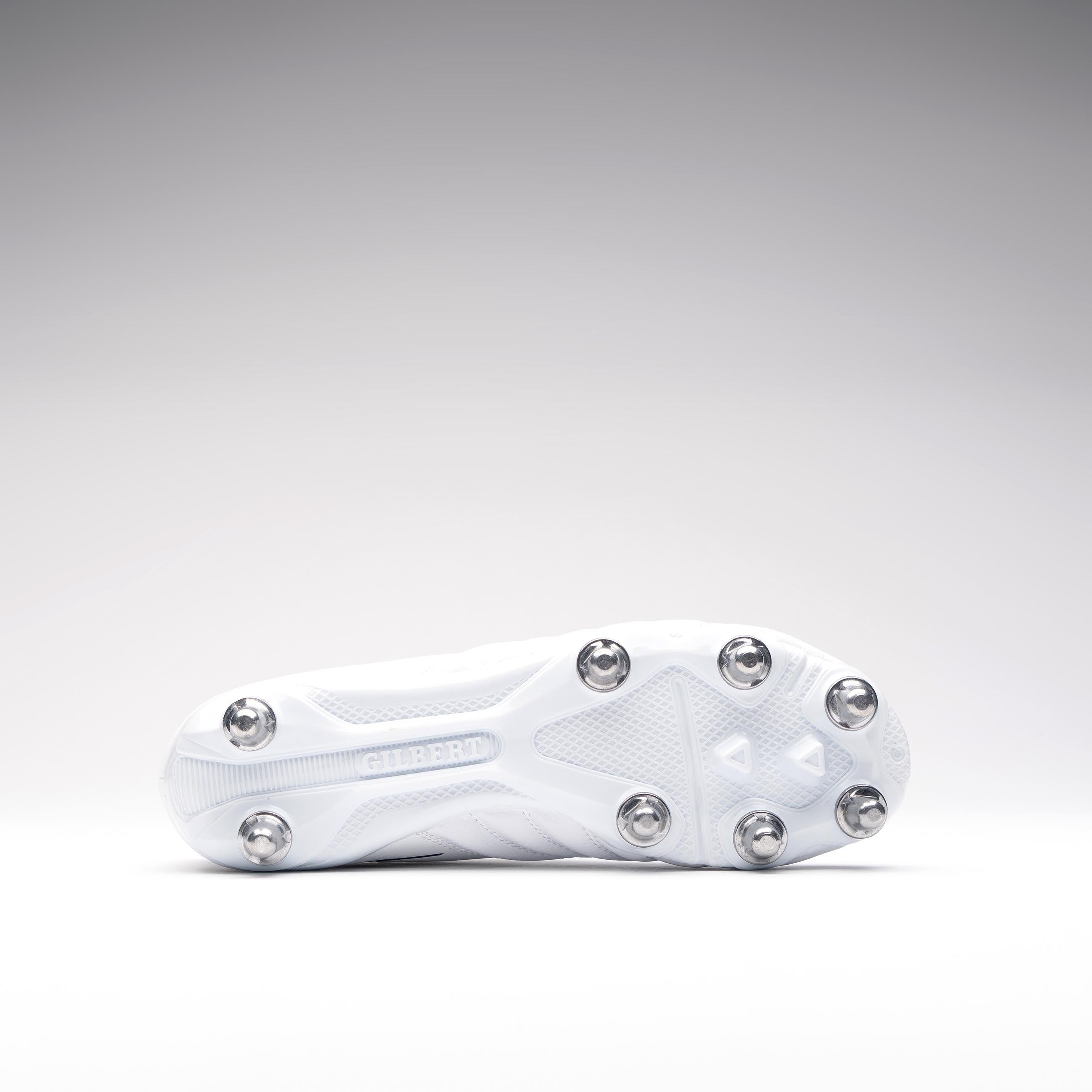 gilbert-rugby-sidestep-icon-8s-scarpe-rugby-senior-nero-bianco image 5