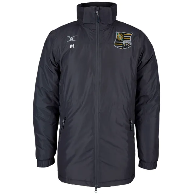 gilbert-rugby-oadby-wyggestonians-rfc-giacca-pro-all-weather-senior-nera image 1