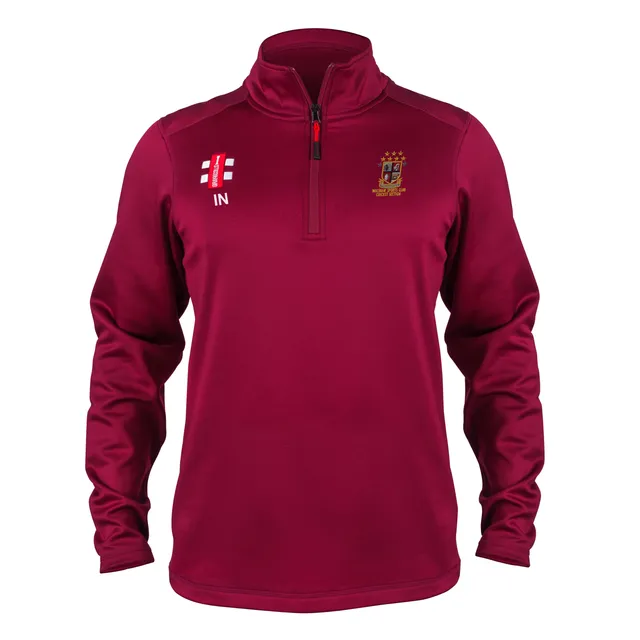 gray-nicolls-walshaw-cricket-club-junior-storm-fleece-bordeaux image 1