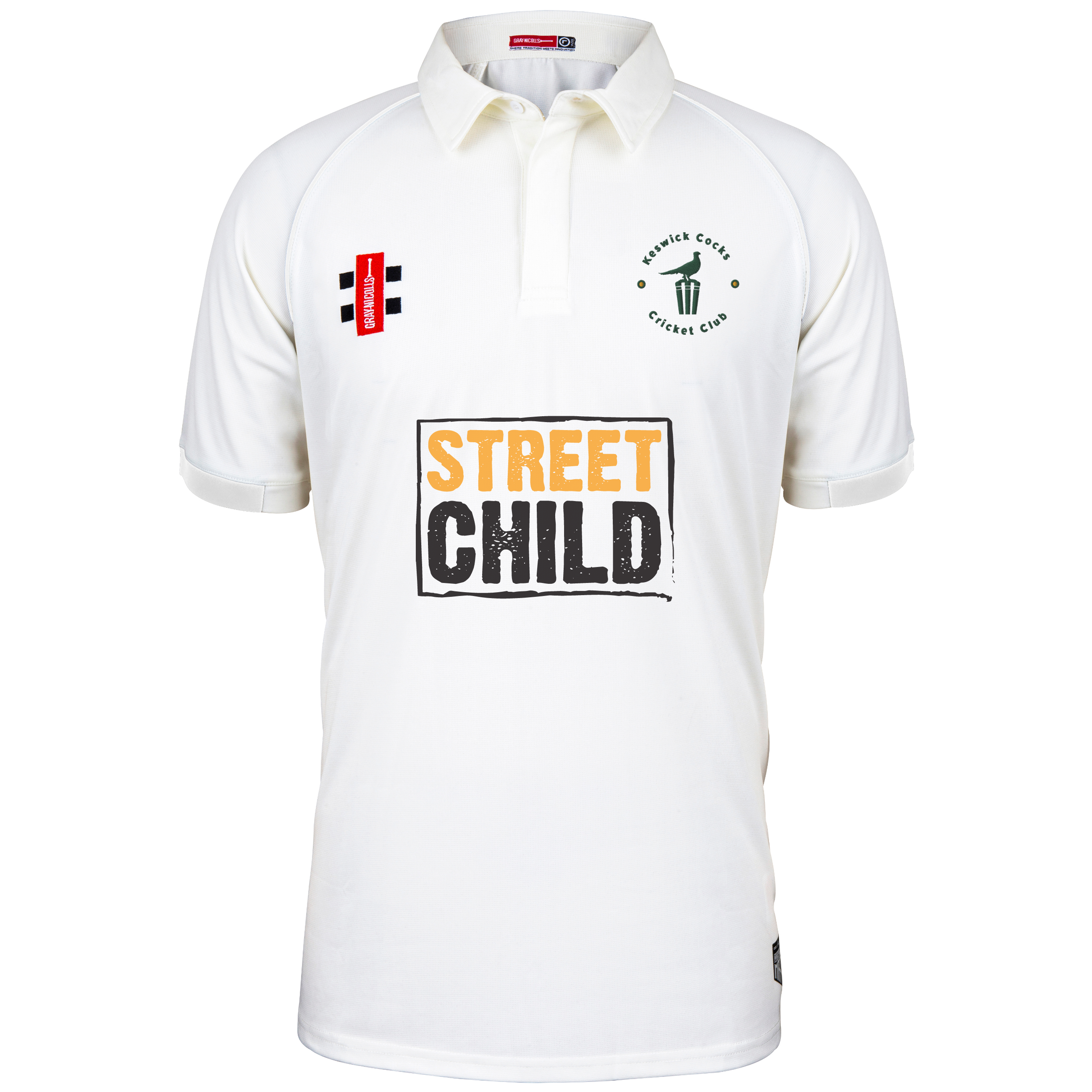 gray-nicolls-keswick-cocks-senior-maglia-matrix-v2-manica-corta-avorio image 1