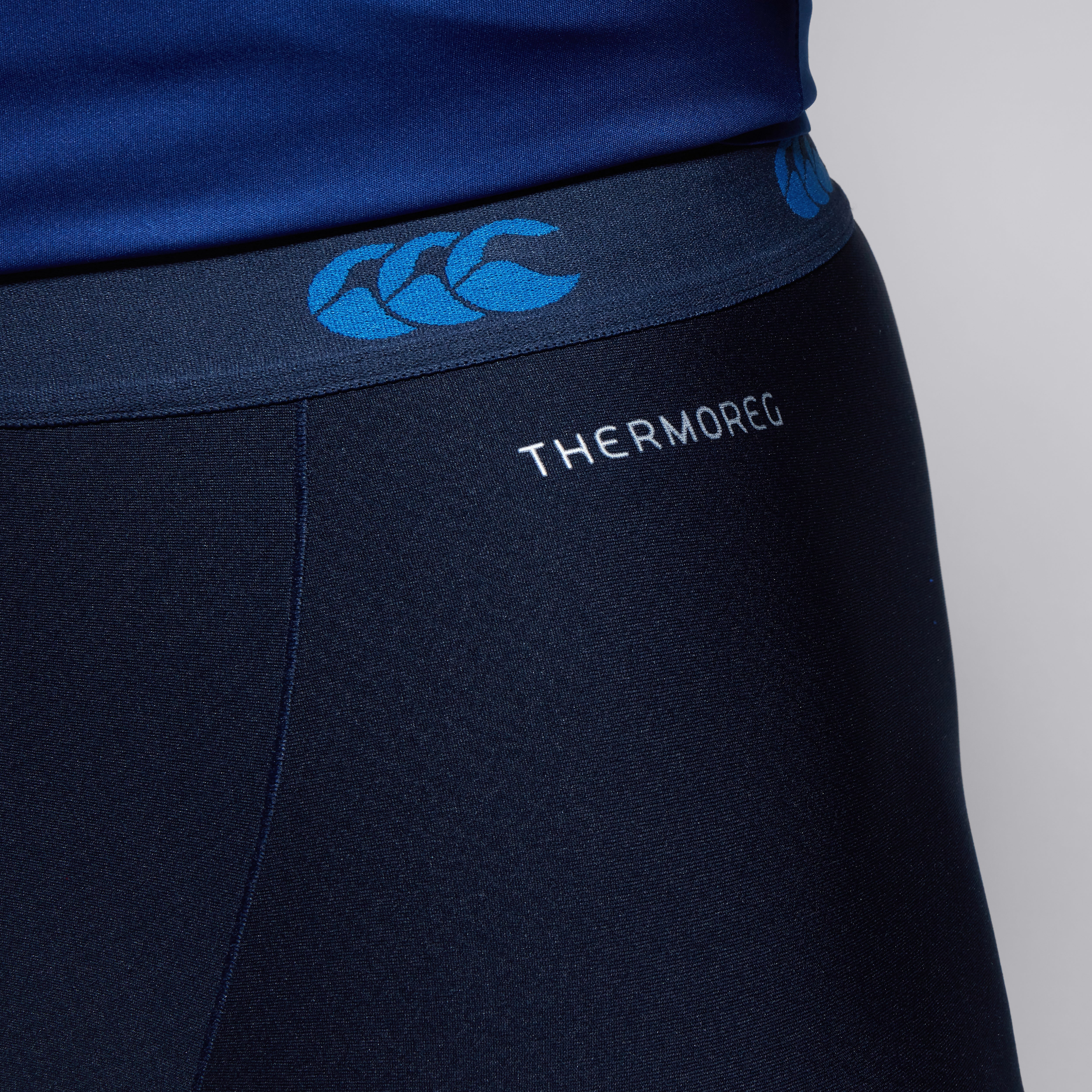 canterbury-thermoreg-pantaloncini-termici-rugby-uomo-blu-navy image 5