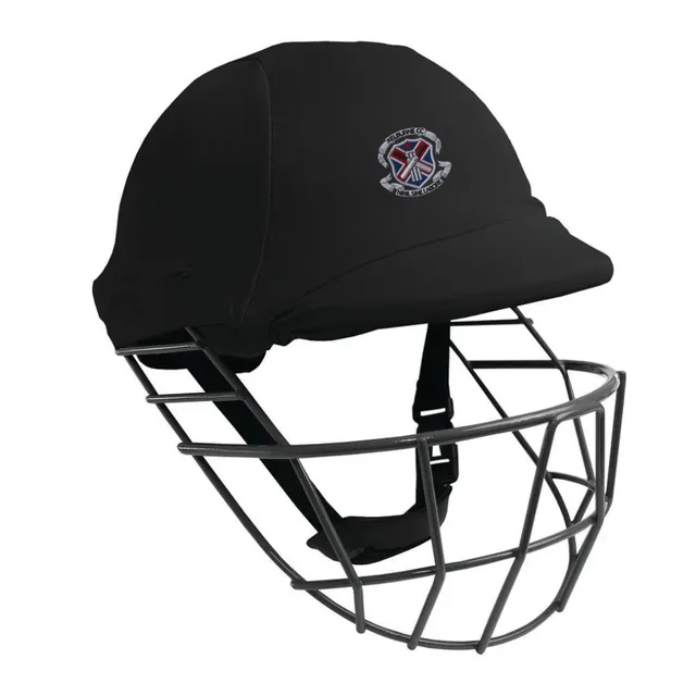 gray-nicolls-kelburne-cc-casco-cricket-senior-nero-helmet-clad image 1