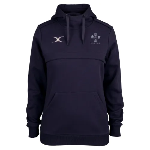 gilbert-rugby-london-society-referees-felpa-hoodie-donna-blu-navy image 1