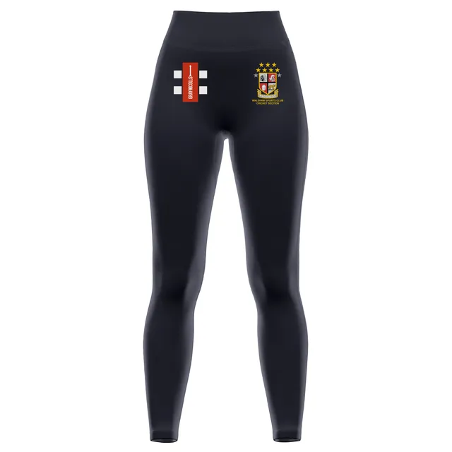 gray-nicolls-walshaw-cricket-club-donna-gts-leggings-neri image 1