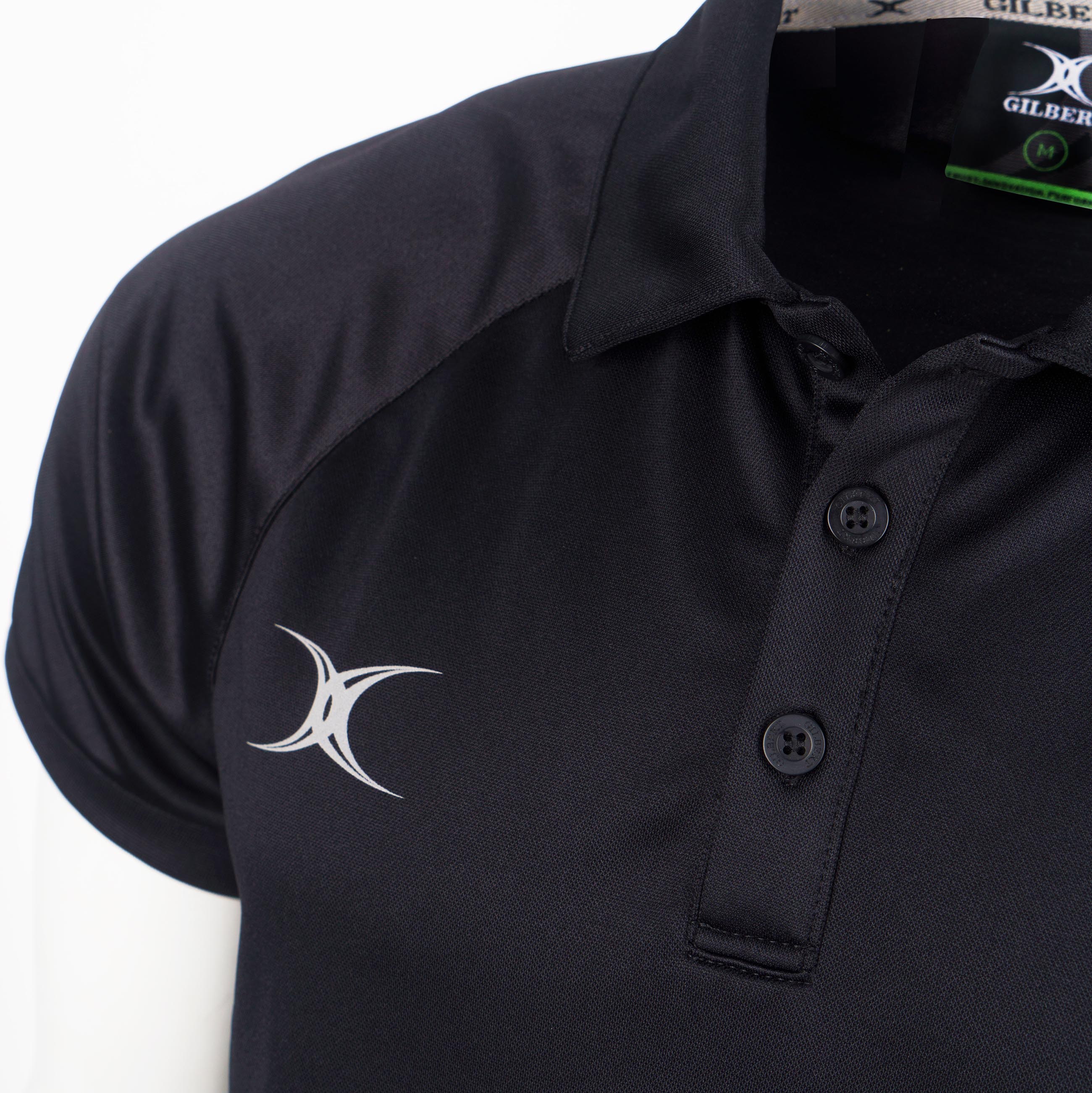 gilbert-rugby-evo-polo-uomo-manica-corta-nero-dark-navy image 4